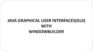 Installing window builder for Eclipse Java Tutorial 1