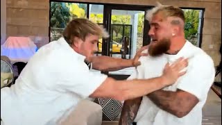 LOGAN PAUL PUSHES JAKE PAUL - NEW ANNOUNCEMENT…