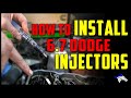 How To Install Fuel Injectors on a Dodge Cummins 6.7L | DDP 15% Over Injectors #dodge #cummins #fyp