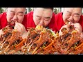 [Big Stomach King Challenge] Challenge to eat barbecue on the Xinjiang shelf! At one breath  3kg is