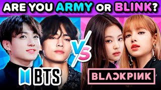 BTS vs BLACKPINK: Are You ARMY or BLINK? 💙🤔🩷 K-POP GAME