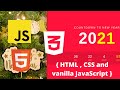[TUTO]Countdown timer to new year 2021 | HTML CSS and vanilla JavaScript