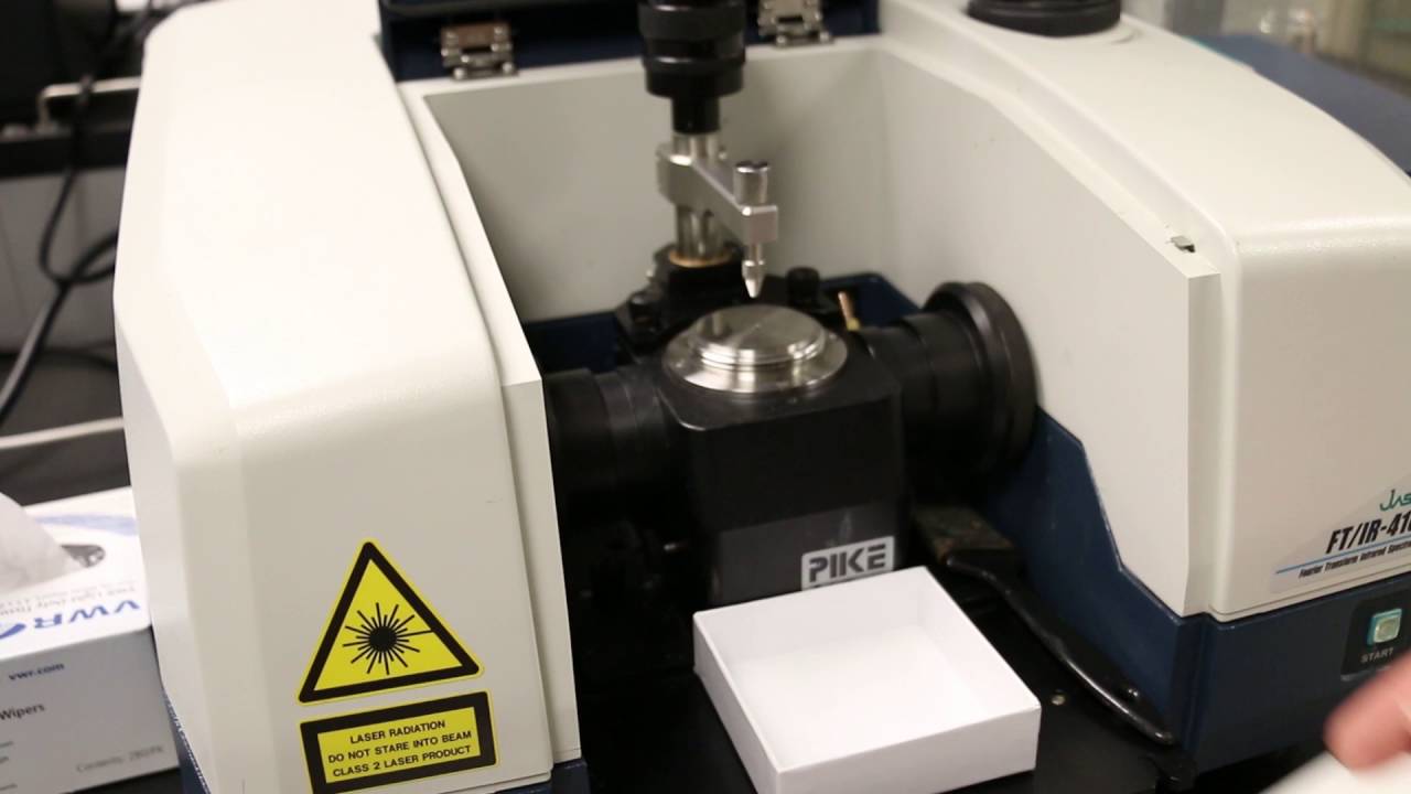 Using The Jasco FT/IR Spectrometer - YouTube