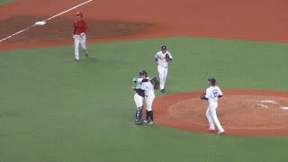 埼玉西武ライオンズ 隅田知一郎 99球で広島を完封しマダックスを達成した9回表　西武 5 - 0 広島　2024年6月12日(水) ベルーナドーム