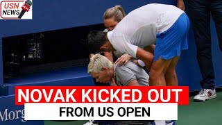 Novak Djokovic disqualified from US Open after line judge incident | USN News