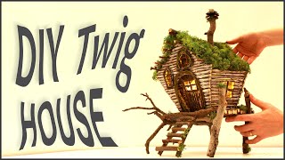 ❣DIY Twig Fairy House Lamp❣