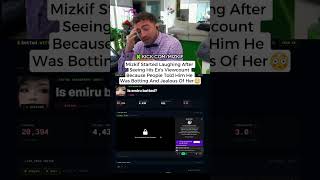 Mizkif Started Laughing After Seeing His Ex's Viewcount And People Say He Was Botting And Jealous 😳