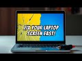 DIY Laptop LCD Screen Replacement Tutorial | Save $$$!