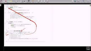 How to display text in frame using paintComponent Method in Java