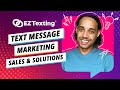 SMS / Text Message Marketing & Sales Solutions | EZ Texting Demo