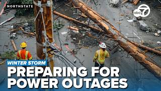 PG&E customers urged to prepare for potential power outages during winter storm
