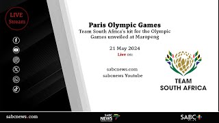 Team South Africa's kit for the Paris Olympic Games unveiled at Maropeng