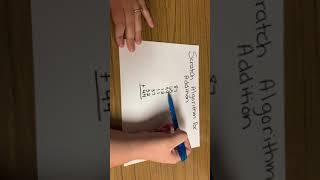 Scratch Algorithm for Addition