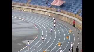 2012 台灣國際田徑錦標賽 男子4x100m預賽 第一組(較清晰版)