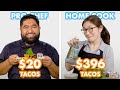 $396 Vs $20 Tacos: Pro Chef  Home Cook Swap Ingredients | Epicurious