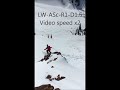 controlled skier triggered loose wet avalanche