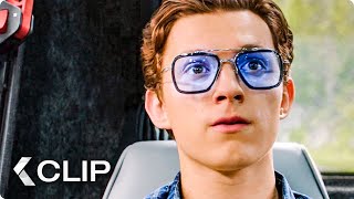 Peter finds Tony Stark's EDITH Movie Clip - Spider-Man: Far From Home (2019)