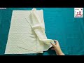 ✅very easy simple pillow cover cutting and stitching stitch by stitch