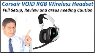 Corsair VOID ELITE RGB Wireless Headset Setup, Testing and Review