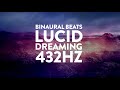 432Hz ✧ Lucid Dreaming ✧ 4Hz Theta and 8Hz Alpha Waves ✧ Binaural Beats