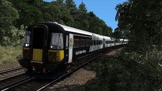 TS2020: Portsmouth Harbour - London Waterloo: Class 442