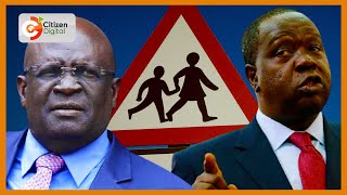 Education CS Prof George Magoha says he would support return of corporal punishment