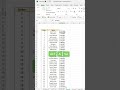 How to randomize data in Excel. #shorts #excel