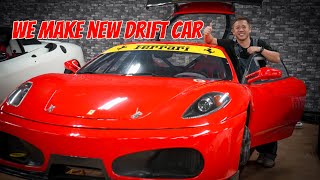 How to make Ferrari Racing car to Drift car