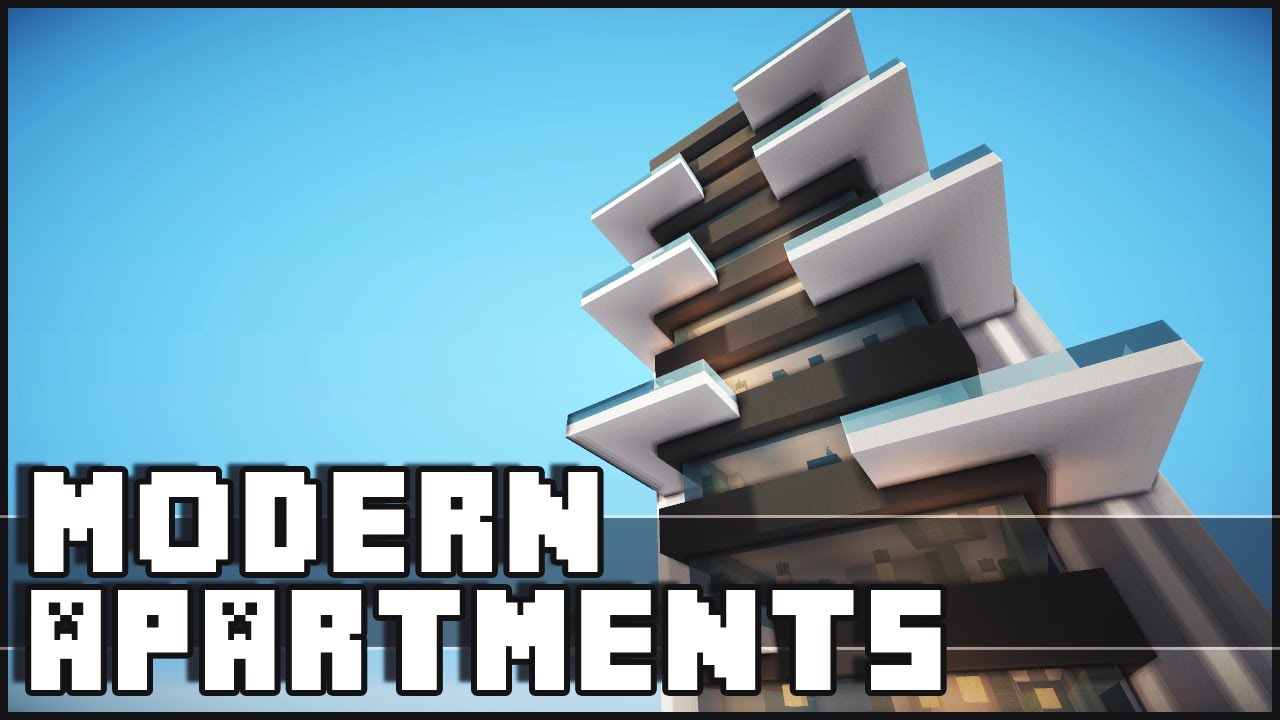 Minecraft Modern Apartments Youtube