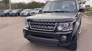 2015 Land Rover LR4 HSE SUV Black