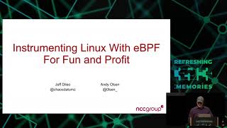35C3 - Kernel Tracing With eBPF