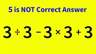 95% Get This Simple Math Problem WRONG!