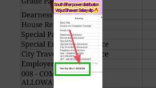 South Bihar power Distribution Vidyit Bhawan Salary slip 🔥