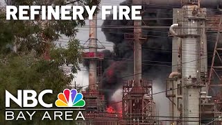 Fire breaks out at Martinez Refining Company