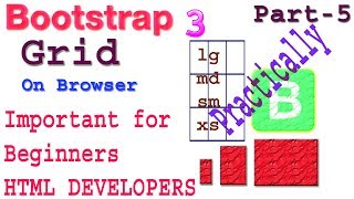 Bootstrap 3 intro part-05 | Bootstrap3 Grid | Bootstrap 3 tutorial | Bootstrap 3 basic