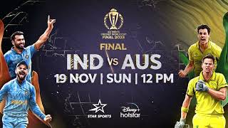 India vs. Australia | ICC Men's Cricket World Cup 2023 Final | Promo