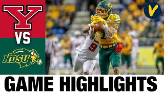 Youngstown State vs North Dakota State Highlights| 2021 Spring FCS College Football Highlights