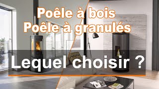 Poêle à bois ou poêle à granulés : lequel choisir ?