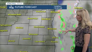 Cloudy skies with a chance for scattered flurries throughout Sunday