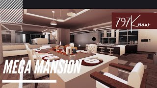 Roblox-Bloxburg l Mega Modern Mansion l Speed-build Part 2