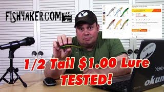 Unique Chinese Jointed $1.00 Lure - Tested!:Fishing Tackle Tips