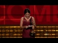 Julia Louis Dreyfus wins an Emmy Award for Veep 2012
