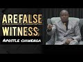 sermon titled:  Are false witness (Gomba outreach )| Apostle T.F  Chiwenga