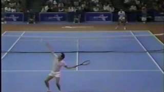 McEnroe vs Lendl Final - The AT\u0026T Challenge 1987 - 01/11