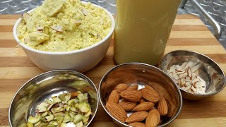 Instant  MTR badam powder recipe /home made made badam milk powder/kesar badam milk recipe Mtr style