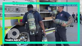 Hillsborough County firefighters head to Florida Panhandle to help fight wildfires