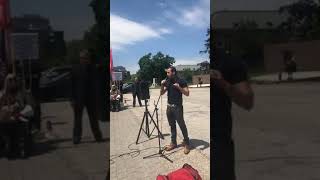 Patriotic Canadians speak at Jun 02 2020 Toronto #endthelockdown Special Protest