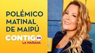 Cathy Barriga se llena de críticas por matinal en Maipú - Contigo en La Mañana