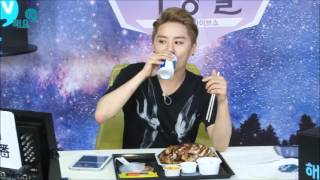 160713 해요TV 김준수의 사생활 족발먹는 준수