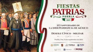 Ceremonia Conmemorativa al 213 Aniversario de la Independencia de México y Desfile Cívico – Militar